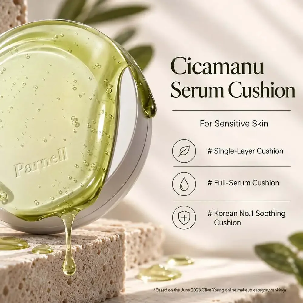 Parnell Cicamanu Serum Cushion Moisturizing Foundation